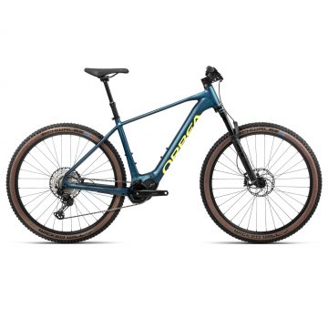 Orbea URRUN 10 Borealis Blue (Matt)- Luminous Yellow (Gloss) - măsura M - bicicletă electrică MTB hardtail