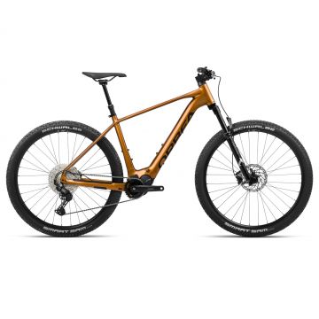 Orbea URRUN 30 Leo Orange (Gloss) - Black (Matt) - măsura L - bicicletă electrică MTB hardtail