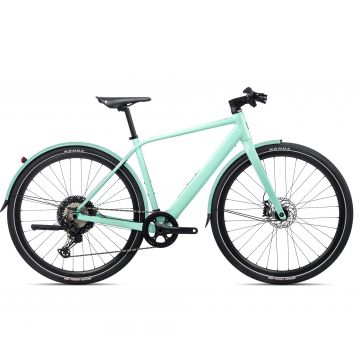 Orbea VIBE H10 MUD Light Green - bicicletă electrică urbană