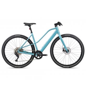 Orbea Vibe MID H30 2022 - bicicleta electrica pentru oras - albastru Blue (Gloss)