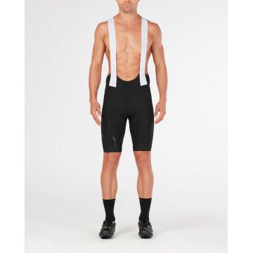 2XU - pantaloni scurti ciclism barbati Bib Compression Cycle - negru