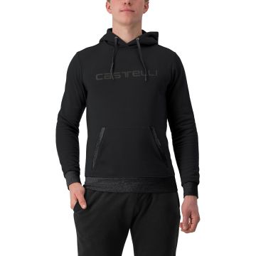 Castelli - hanorac sport casual Castelli Logo - negru