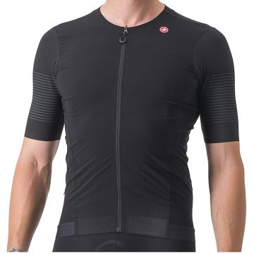 Castelli - tricou ciclism barbati, maneca scurta Premio jersey - negru