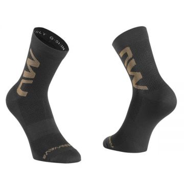 Northwave - sosete ciclism extreme air mid socks -negru galben nisip