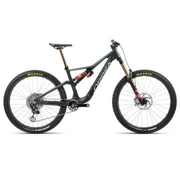 Orbea RALLON M-LTD Forest Green - Blue Stone (Gloss) - bicicletă MTB Enduro full suspension