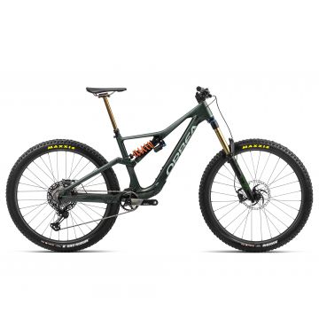 Orbea RALLON M-LTD Forest Green Carbon View - Blue Stone - măsura S - bicicletă MTB Enduro full suspension