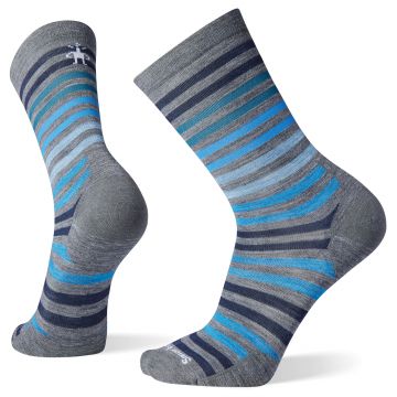 Smartwool - sosete sport Everyday Spruce Street Zero Cushion Crew socks - dungi gri albastru negru