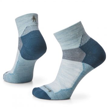 Smartwool - sosete sport femei Bike Zero Cushion Ankle socks - gri inchis gri deschis gheata albastru verde