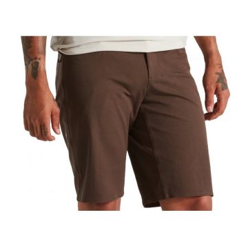 Specialized - Pantaloni ciclism scurti pentru barbati Adventure pants - maro doppio