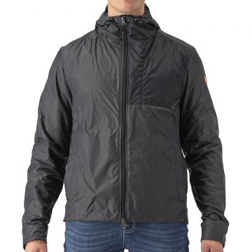 Castelli - Jacheta ciclism cu puf vreme rece sau iarna, Riscalda Jacket - gri inchis