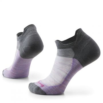 Smartwool - sosete sport femei Bike Zero Cushion Low Ankle socks - mov gri Eclipsa negru