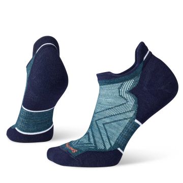 Smartwool - sosete sport femei Run Targeted Cushion Low Ankle socks - negru albstru amurg