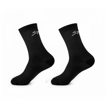 Spiuk - Set sosete ciclism medii ANATOMIC medium long 2 socks pack - negru