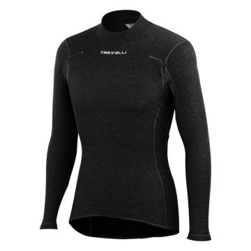 Castelli Bluza corp cu maneca lunga Flanders Warm LS - negru