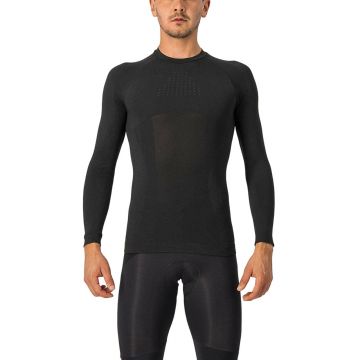 Castelli bluza de corp cu maneca lunga Core Seamless Base Layer LS - negru