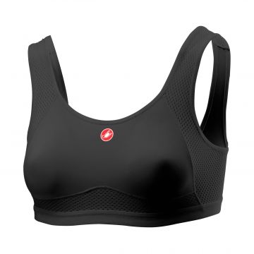 Castelli - bustiera ciclism Rosso Corsa Bra - neagra