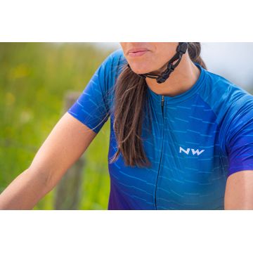 Northwave - tricou pentru ciclism cu maneca scurta pentru femei Blade Women Jersey - albastru inchis