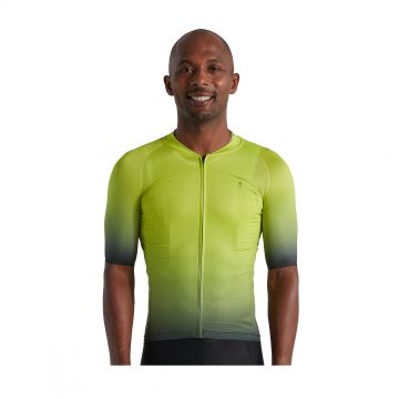 Specialized - tricou ciclism maneca scurta pentru barbati HyperViz SL Air jersey - fluo yellow antracit