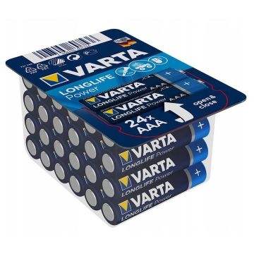 Varta - Set baterii - Longlife - alcaline - AAA R3 - 24 buc