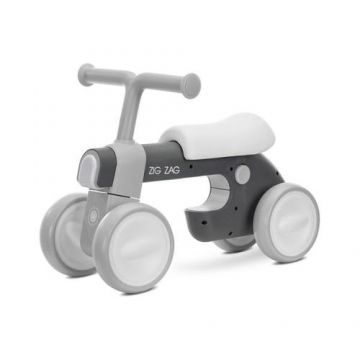 Bicicleta de echilibru Lorelli Zig Zag, 12-36 luni, scaun reglabil 2 pozitii, lumini si muzica, Gri Bicicleta de echilibru Lorelli Zig Zag, 12-36 luni, scaun reglabil 2 pozitii, lumini si muzica, Gri